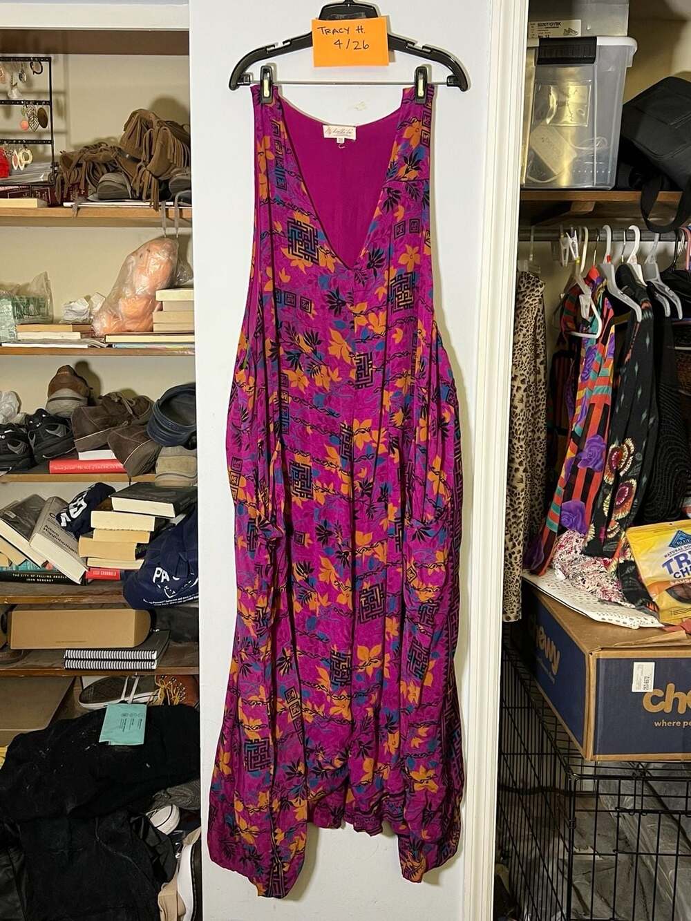 Kantha Bae Silk Erin Jumpsuit OS
